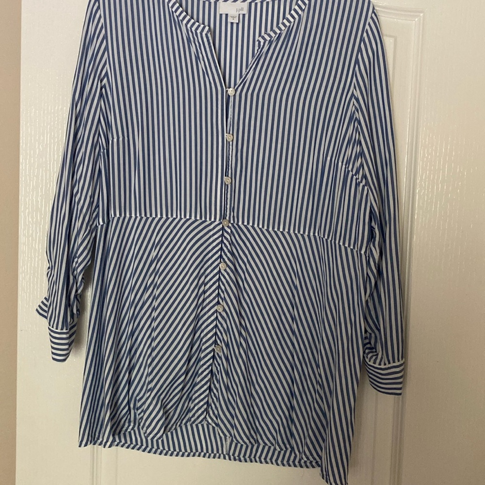 J. Jill striped Tunic M
